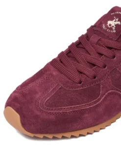 Beverly Hills Polo Club Sneakersy EO-WP40-FC-250104YX Bordowy