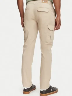 Beverly Hills Polo Club Spodnie cargo P-SS26M-T450313 Beżowy Regular Fit