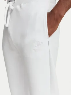 Beverly Hills Polo Club Spodnie dresowe M6340B Biały Regular Fit