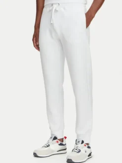 Beverly Hills Polo Club Spodnie dresowe M6340B Biały Regular Fit