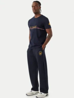 Beverly Hills Polo Club Spodnie dresowe M6532 Granatowy Regular Fit
