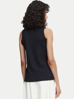 Beverly Hills Polo Club Top P-SS26W-TK550000 Granatowy Regular Fit