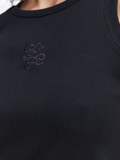 Beverly Hills Polo Club Top P-SS26W-TK550000 Granatowy Regular Fit