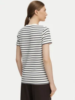 Beverly Hills Polo Club T-Shirt W126-BHLTS-1029-19S Biały Regular Fit