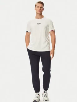 Beverly Hills Polo Club T-Shirt P-SS26M-TS0172 Biały Regular Fit