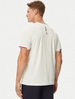 Beverly Hills Polo Club T-Shirt P-SS26M-TS0172 Biały Regular Fit