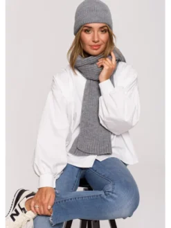 BeWear Szal BK081 Szary