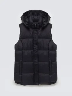 BIG STAR Bezrękawnik PIXANA Czarny Basic Fit