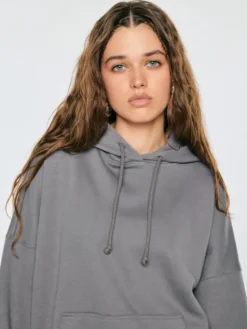 BIG STAR Bluza JENA Szary Oversize