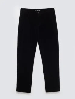 BIG STAR Chinosy TREVIS Czarny Slim Fit