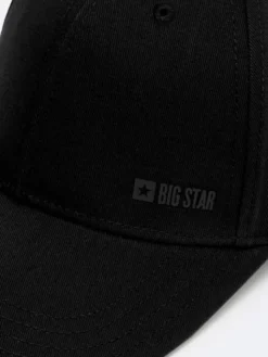 BIG STAR Czapka z daszkiem BASIL Czarny