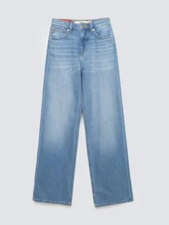 BIG STAR Jeansy ATREA Niebieski Wide Fit