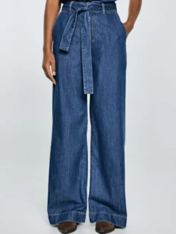 BIG STAR Jeansy JULII Niebieski Wide Fit