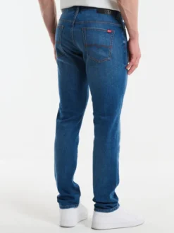 BIG STAR Jeansy TERRY CARROT Niebieski Tapered Fit