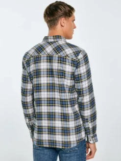 BIG STAR Koszula KONER Niebieski Basic Fit