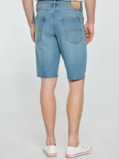 BIG STAR Kurtka jeansowa COLTER Niebieski Regular Fit