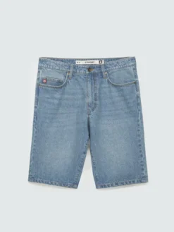 BIG STAR Kurtka jeansowa COLTER Niebieski Regular Fit