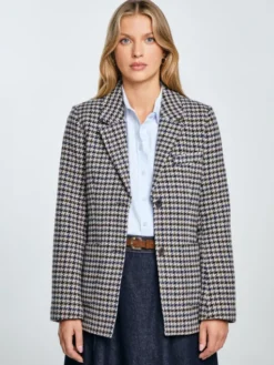 BIG STAR Marynarka NEIDA Kolorowy Slim Fit