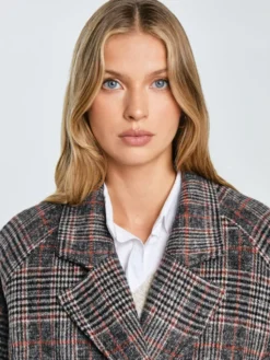BIG STAR Płaszcz zimowy ARIELA Kolorowy Comfort Fit