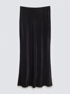 BIG STAR Spódnica midi ELENI Czarny Slim Fit