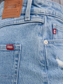 BIG STAR Szorty jeansowe AUTHENTIC GIRL Niebieski Wide Fit