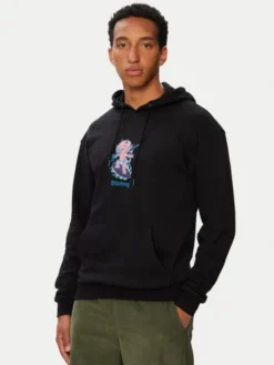 Billabong Bluza Burleigh EBYFT00185 Czarny Relaxed Fit