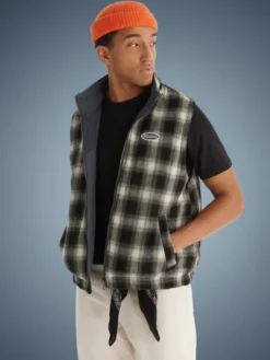Billabong Kamizelka Mogul Puffer Revo Vest EBYJK00135 Granatowy Regular Fit
