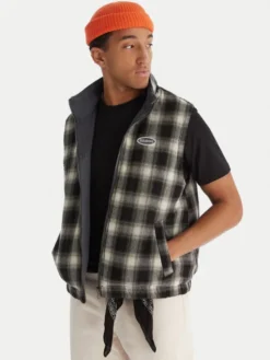 Billabong Kamizelka Mogul Puffer Revo Vest EBYJK00135 Granatowy Regular Fit