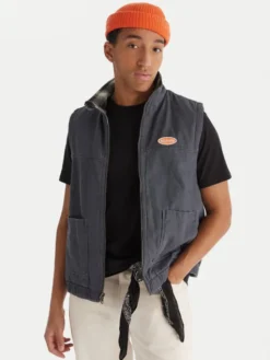 Billabong Kamizelka Mogul Puffer Revo Vest EBYJK00135 Granatowy Regular Fit