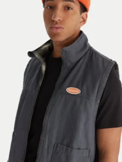 Billabong Kamizelka Mogul Puffer Revo Vest EBYJK00135 Granatowy Regular Fit