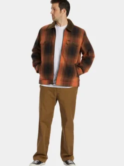 Billabong Kurtka koszulowa Barlow Jckt ABYJK00184 Brązowy Regular Fit