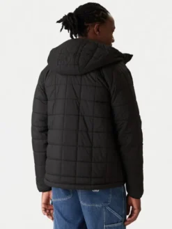 Billabong Kurtka przejściowa Journey Puffer ABYJK00162 Czarny Regular Fit