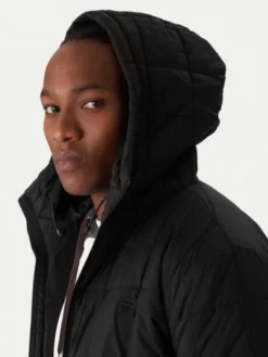 Billabong Kurtka przejściowa Journey Puffer ABYJK00162 Czarny Regular Fit