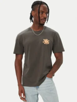 Billabong T-Shirt EBYZT00651 Szary ciemny Regular Fit