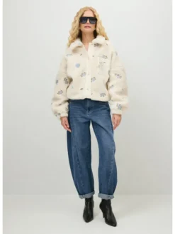 BIZUU Jeansy LYON BARREL JEANS Niebieski Standard Fit