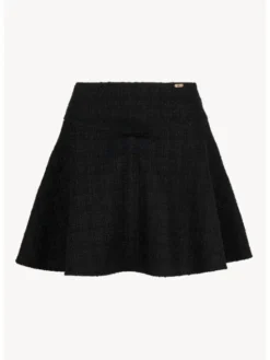 BIZUU Spódnica mini WENDYS Czarny Standard Fit