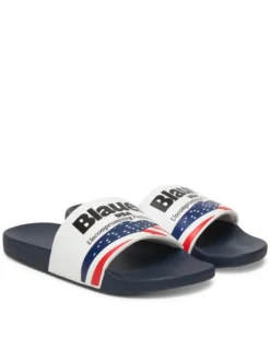 Blauer Klapki S6JASPER01/USA Biały