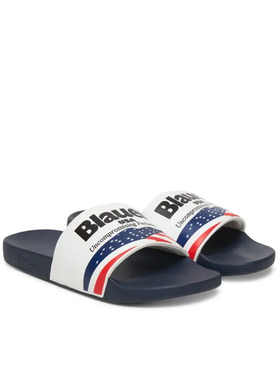 Blauer Klapki S6JASPER01/USA Biały