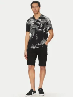 Blend Koszula 20718753 Czarny Regular Fit