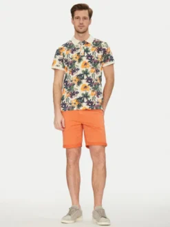 Blend Polo 20718253 Beżowy Regular Fit