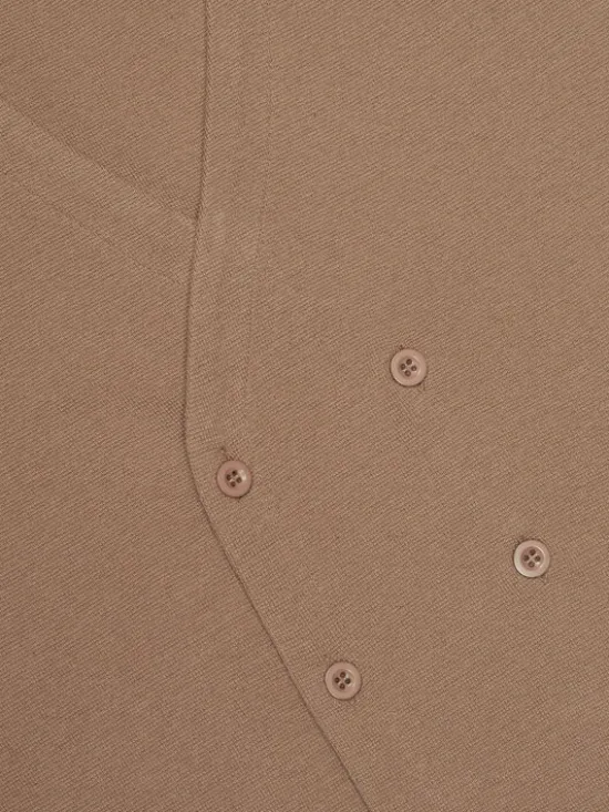 Borgio Kamizelka gussola Beżowy Slim Fit