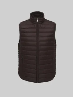Borgio Kamizelka vestone_br Brązowy Slim Fit