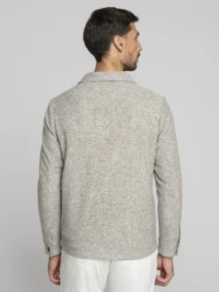 Borgio Koszula orotelli_bz Beżowy Classic Fit