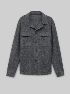 Borgio Koszula orotelli_g Granatowy Classic Fit