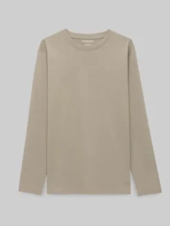 Borgio Longsleeve Milazzo Szary Slim Fit