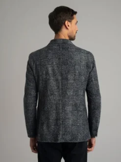 Borgio Marynarka avella_g Granatowy Slim Fit