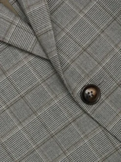 Borgio Marynarka caronia Szary Slim Fit