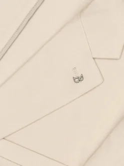 Borgio Marynarka cintano Beżowy Slim Fit