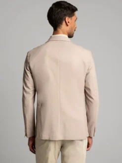 Borgio Marynarka genoni Beżowy Slim Fit