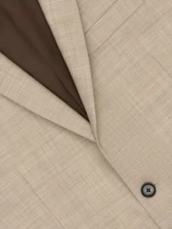Borgio Marynarka Morgano Beżowy Slim Fit